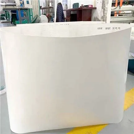 Witte transportband van PVC van voedingskwaliteit